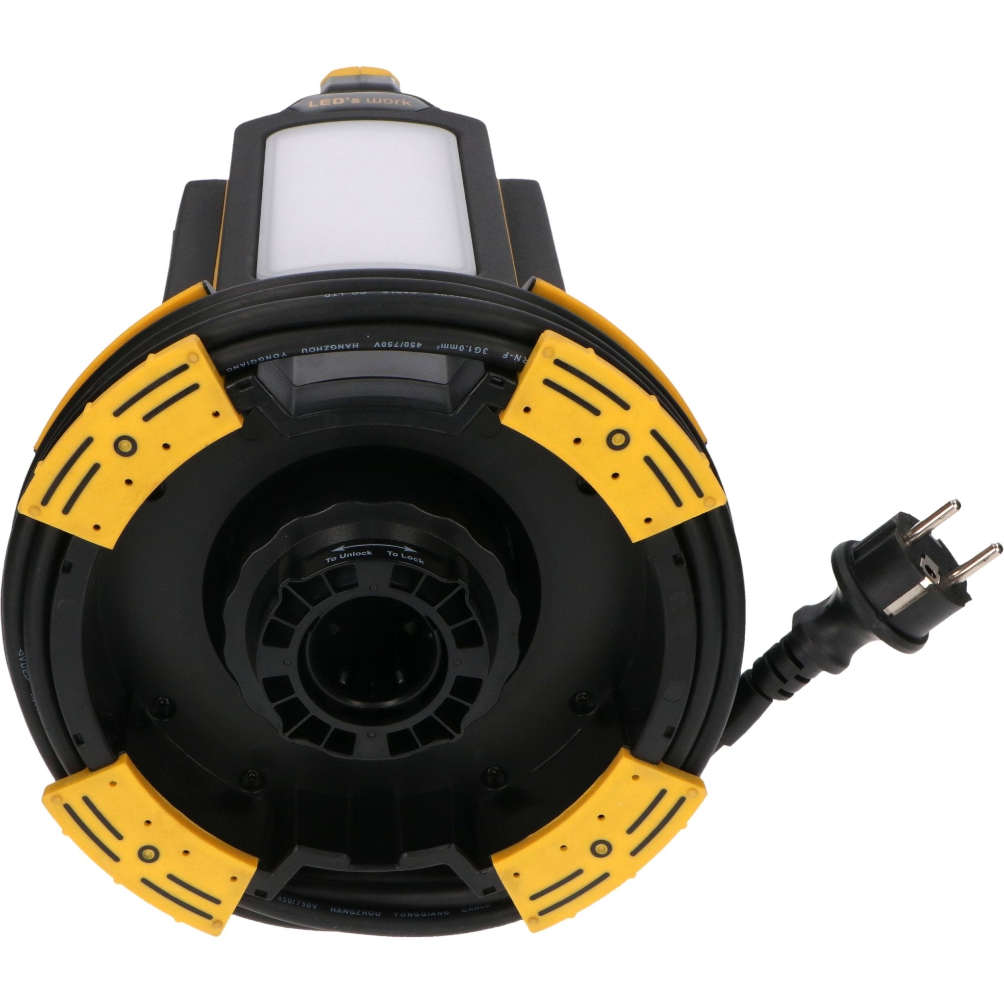 LED's Work NovaLight Bouwlamp 14000 - 4 lichtpunten - Dimbaar - IP54 waterdicht en stofdicht Bouwlampen Led.nl