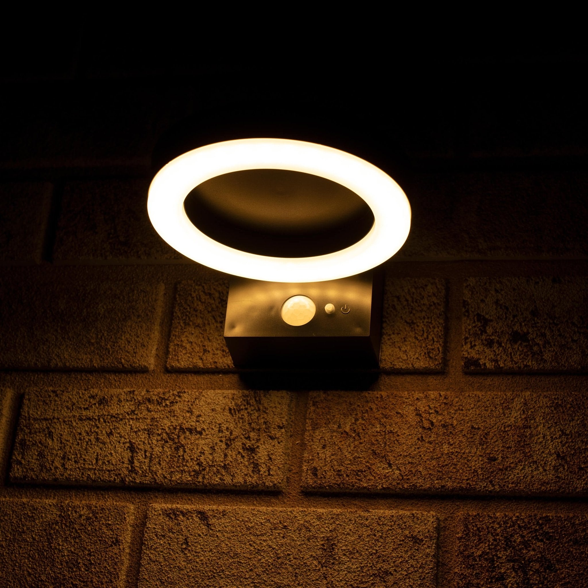 RVS Solar LED Buitenlamp met bewegingssensor - Draadloos - 3 standen - Zwart Buitenlampen LED.nl