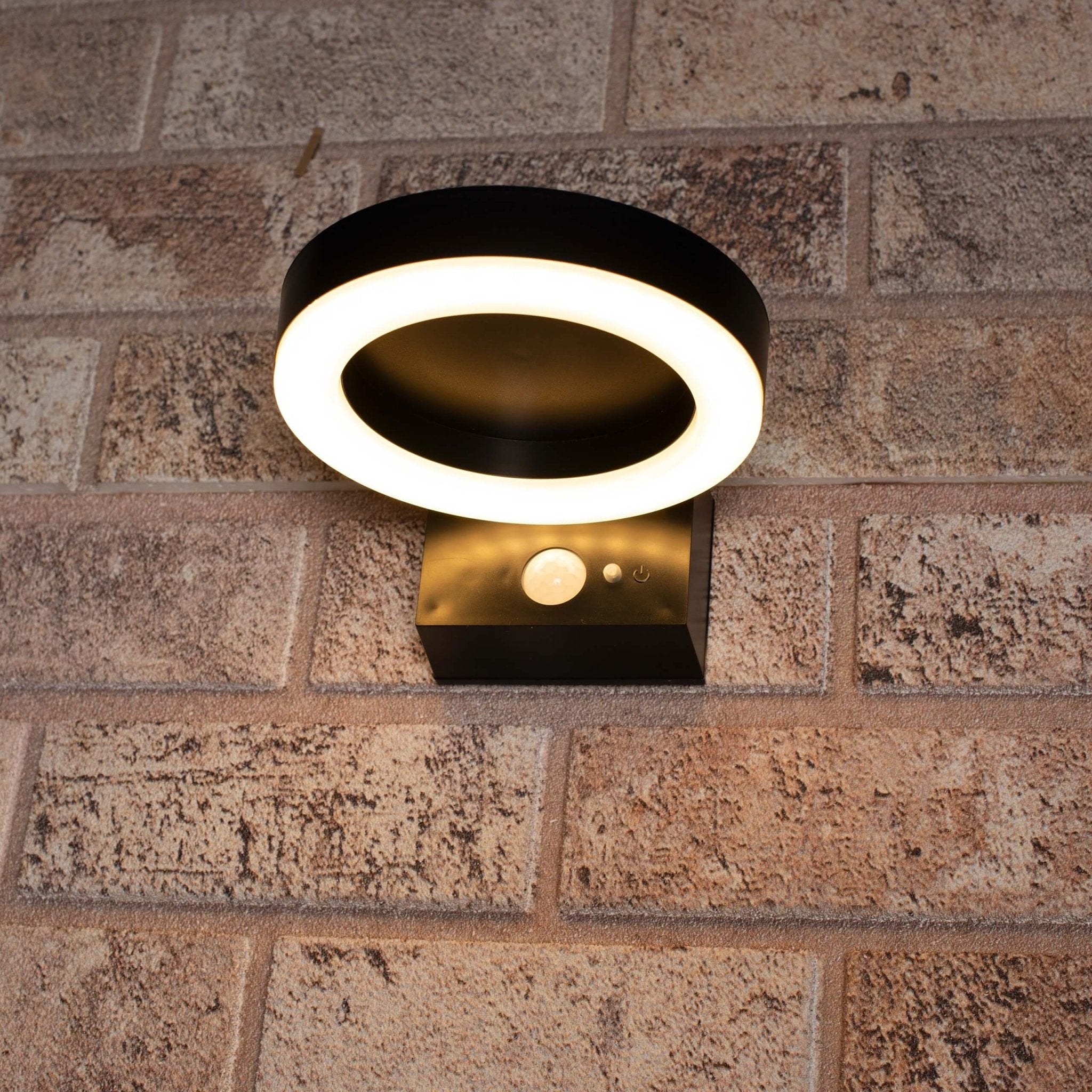 RVS Solar LED Buitenlamp met bewegingssensor - Draadloos - 3 standen - Zwart Buitenlampen LED.nl