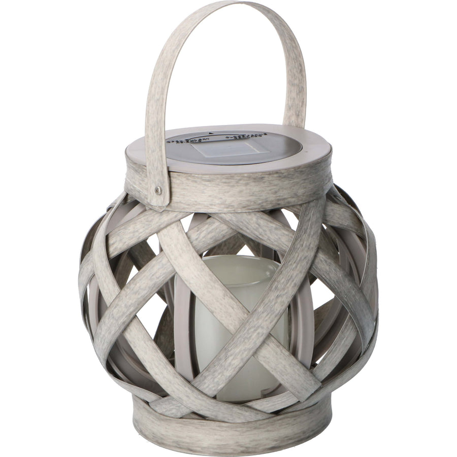 Solar LED Candle Table Lamp with Sensor - Automatic On/Off - IP44 - 15 cm - LED.nl