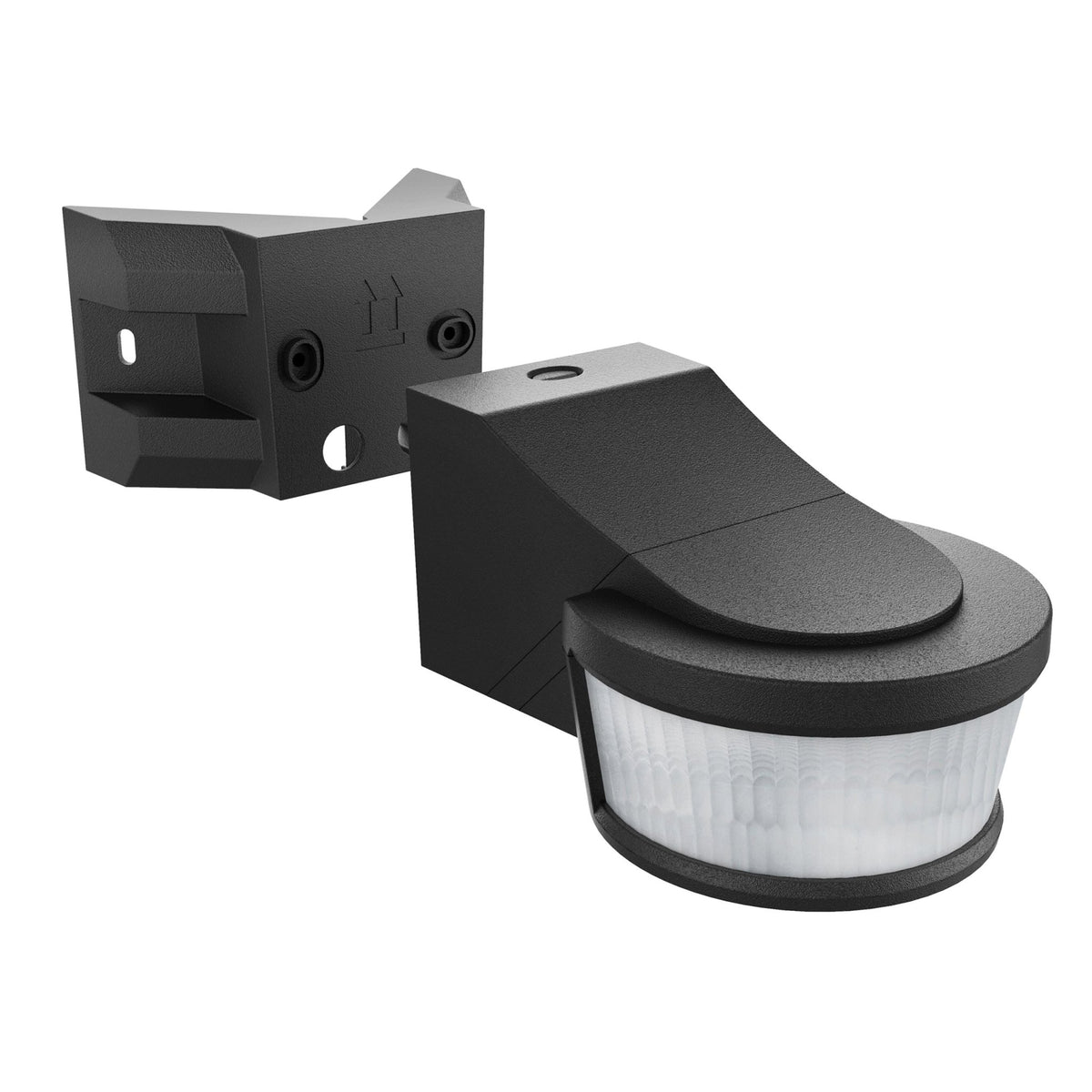 LED's Light Pro Bewegungsmelder mit Winkelhalterung Universal - 12 Meter Reichweite - Schwarz - lidstore.shop