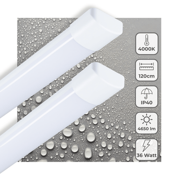 LED's Light LED TL lamp 120 cm for indoor use - Complete LED TL lighting - 4650 lm - LED.nl