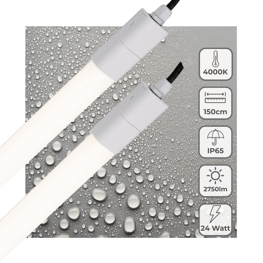LED's Light LED TL lighting complete 150 cm - Suitable for outdoor and indoor use - 2750 lm - LED.nl