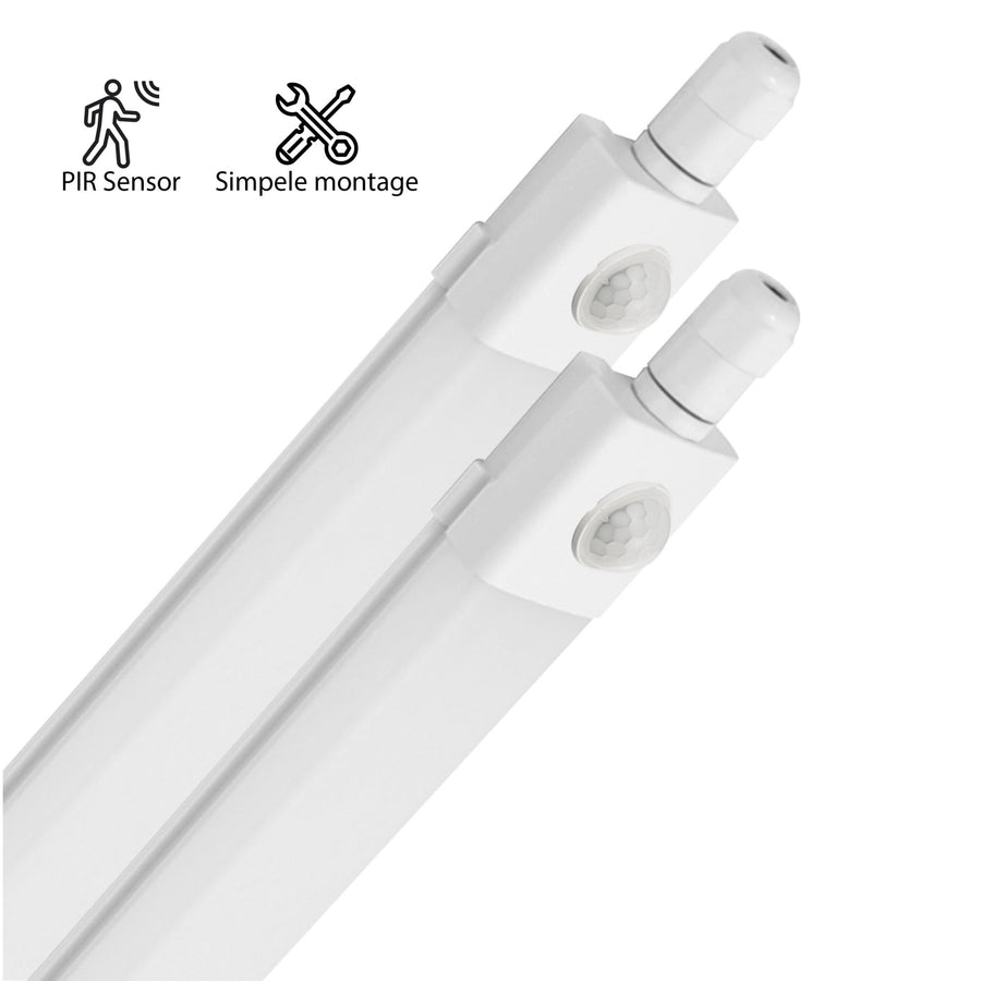 LED's Light LED TL-Beleuchtung mit Sensor 120 cm - Bewegungssensor und Bewegungserkennung - 4100 lm - lidstore.shop