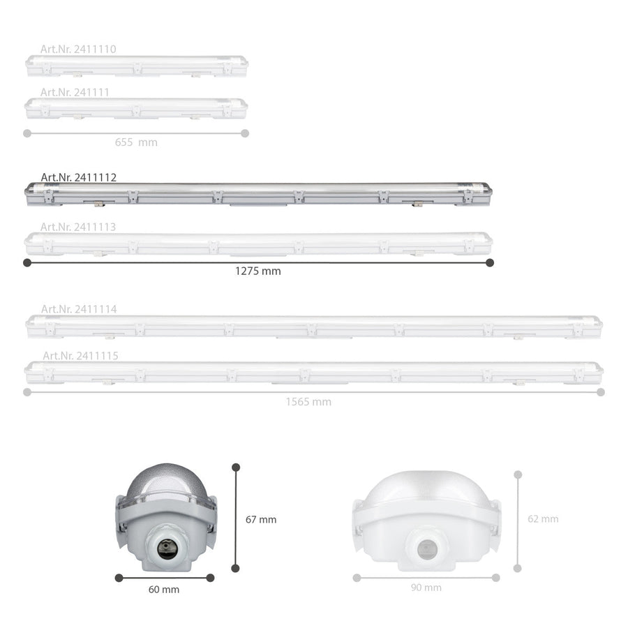 LED's Light LED TL fixture 150 cm complete with LED TL tube - 2300 lm - LED.nl