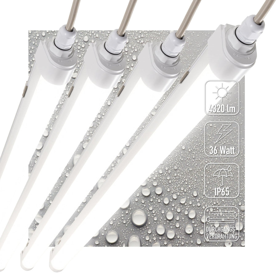 LED's Light LED TL lamp complete 120 cm - Connectable up to 10 lamps - Waterproof - IP65 - LED.nl