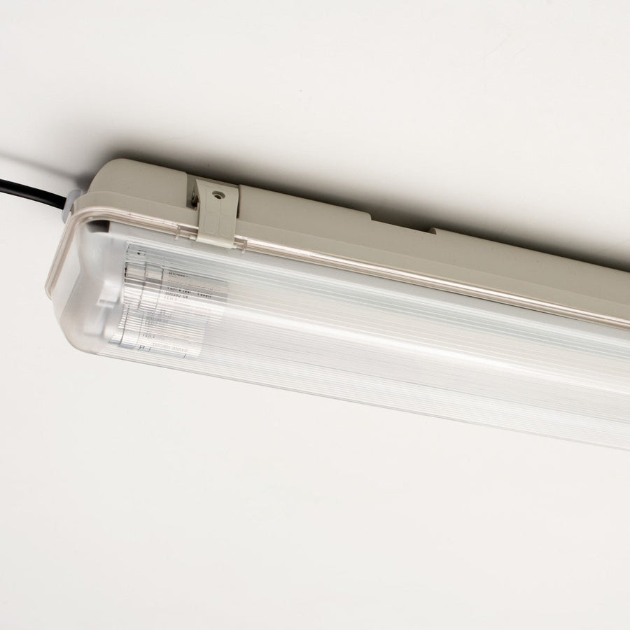 4er-Pack – LED-Leuchtstoffröhre mit Sensor – inkl. Doppelröhre (2 x 14 W), 120 cm, 4000 K, Bewegungs- und Nachtsensor – wasserdicht – 150 lm/W - lidstore.shop