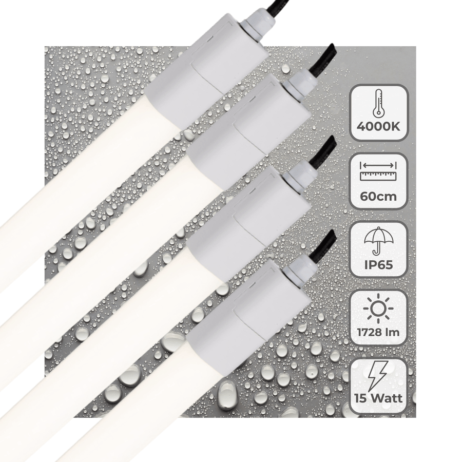LED's Light LED TL lighting complete 60 cm - Suitable for outdoor and indoor use - 1725 lm - LED.nl