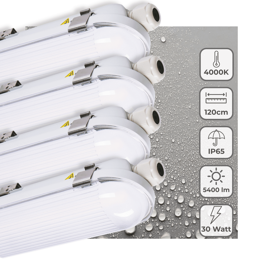 Elite LED TL fixture 120 cm - Energy label B - Dimmable light - 5400 lm - LED.nl