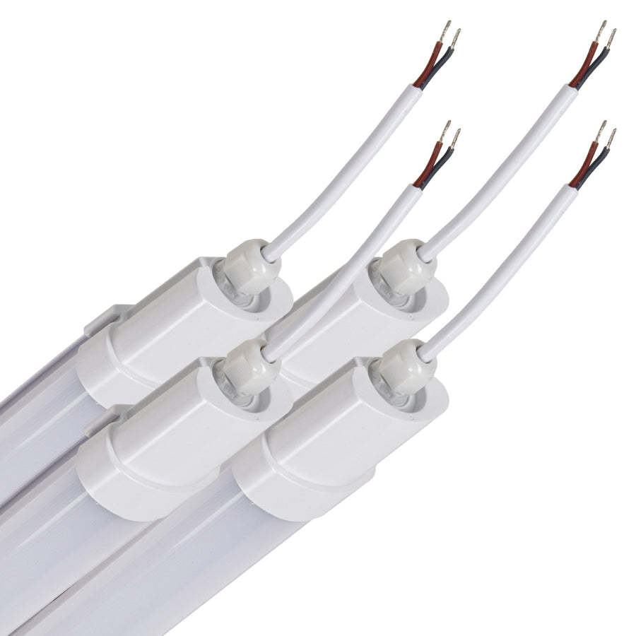 4 PACK - LED's Light TL Licht balk Batten 120 cm - Geschikt voor alle binnen en vochtige ruimtes - 18W - IP65 - IK08 - 1900lm TL verlichting LED.nl