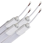 4 PACK - LED's Light TL Licht balk Batten 120 cm - Geschikt voor alle binnen en vochtige ruimtes - 18W - IP65 - IK08 - 1900lm TL verlichting LED.nl