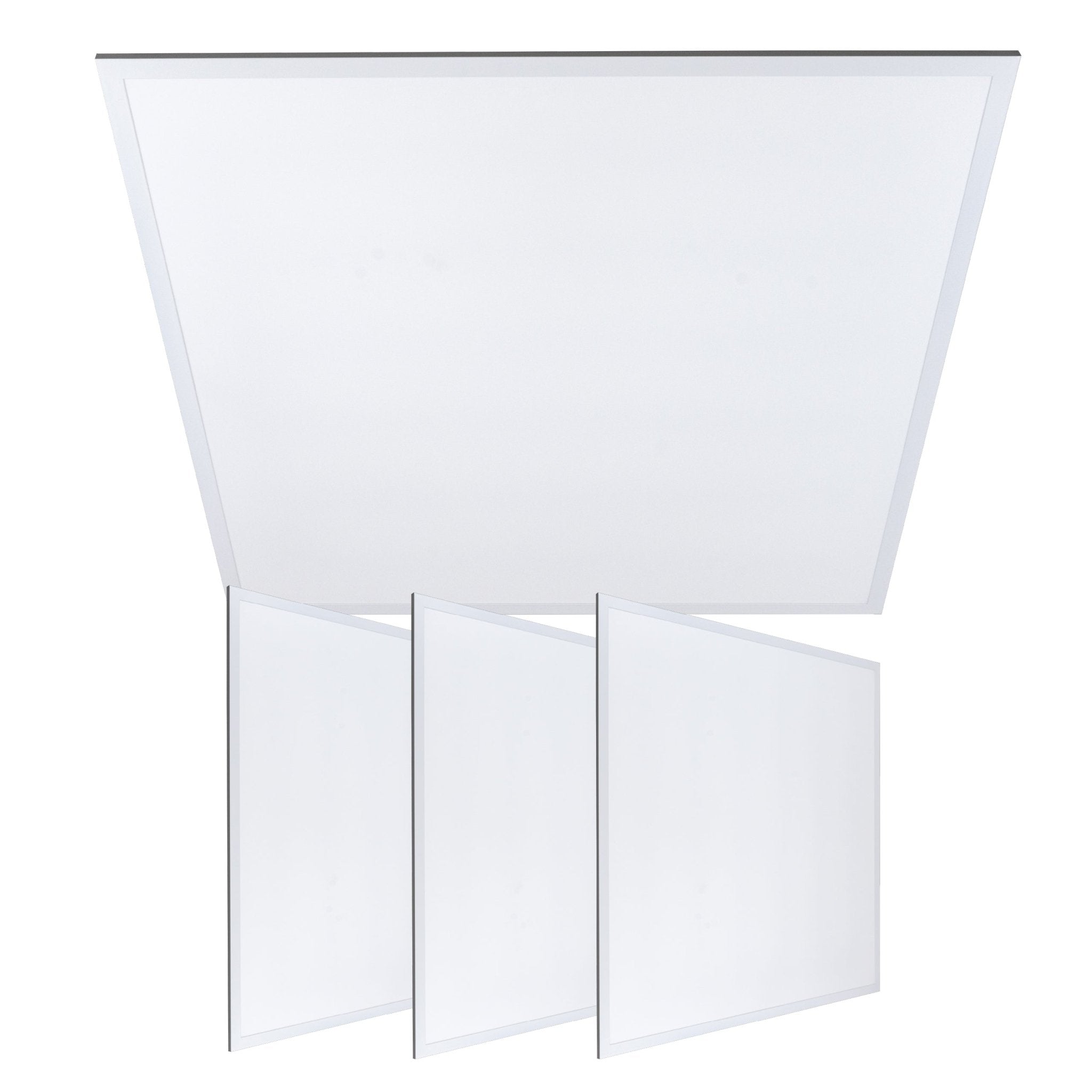 4PACK LED's Light Panelen vierkant 595x595mm - Compleet universeel paneel met driver - 40W - 4 stuks Panelen LED.nl