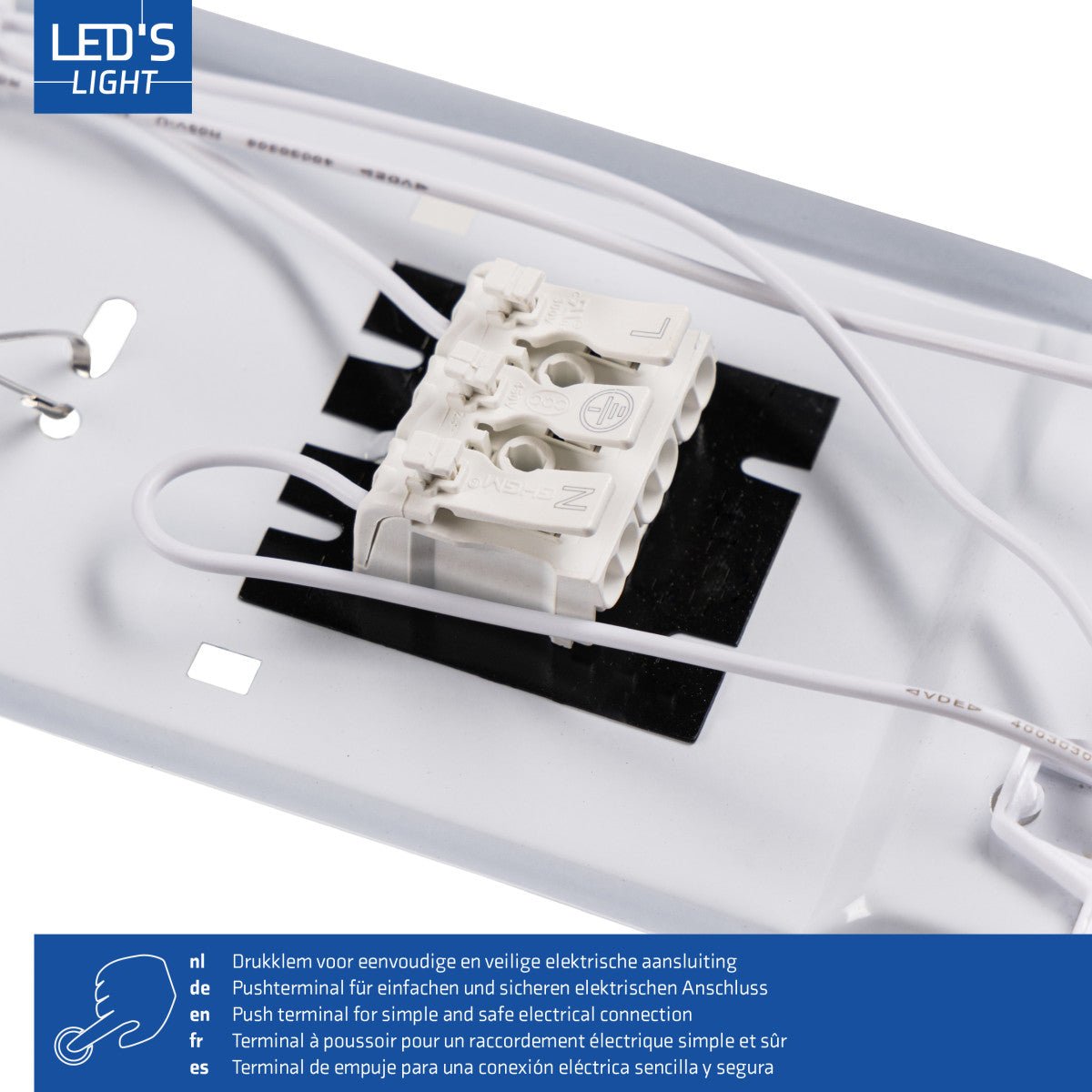 6 PACK - LED's Light Dubbele LED TL lamp 150 cm - compleet met LED buizen - Binnen en buiten - 6120 lm - 2x16.5W - 4000K - 185lm/w - Energielabel B LED.nl