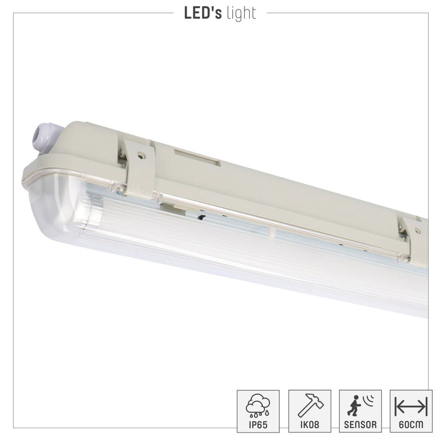 LED's Light LED TL Lampe mit Sensor 150 cm - Bewegungssensor und Nachtsensor - Wasserdicht - 3100 lm - lidstore.shop