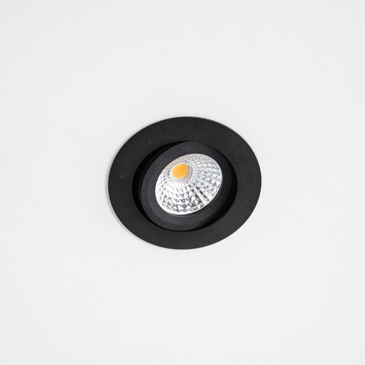 6 PACK - LED's Light Pro LED Inbouwspot Zwart - DimToWarm - Ø 68mm - Kantelbaar - Warm wit licht - CRI95- Dimbaar Inbouwspots LED.nl