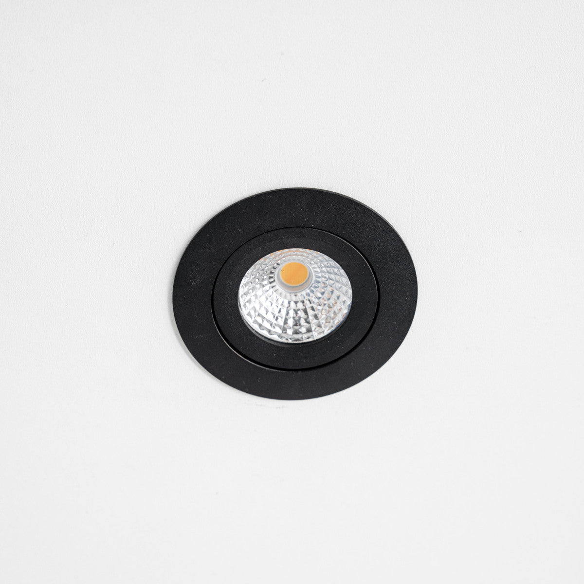 6 PACK - LED's Light Pro LED Inbouwspot Zwart - DimToWarm - Ø 68mm - Kantelbaar - Warm wit licht - CRI95- Dimbaar Inbouwspots LED.nl