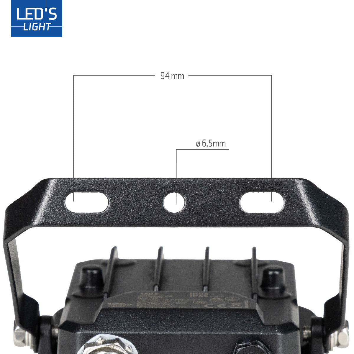 LED's Light Buitenlamp met bewegingssensor 1400 - binnen en buiten - 10W Schijnwerpers LED.nl