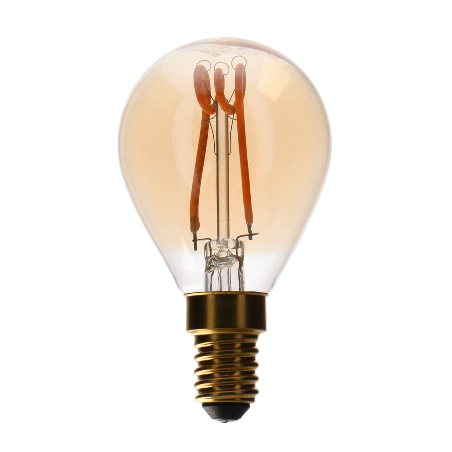 Proventa DECO LED Filament lamp E14 - Model XS globe - Dimmable - _ 45 ​​mm - Extra warm white - LED.nl