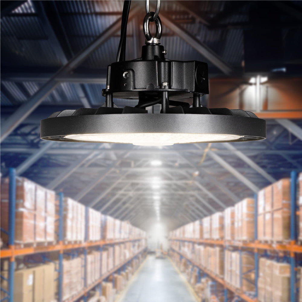 High Bay - 150W 27750lm 4000K - MOSO Driver - IP65 IK10 - Dimbaar High bays LED.nl