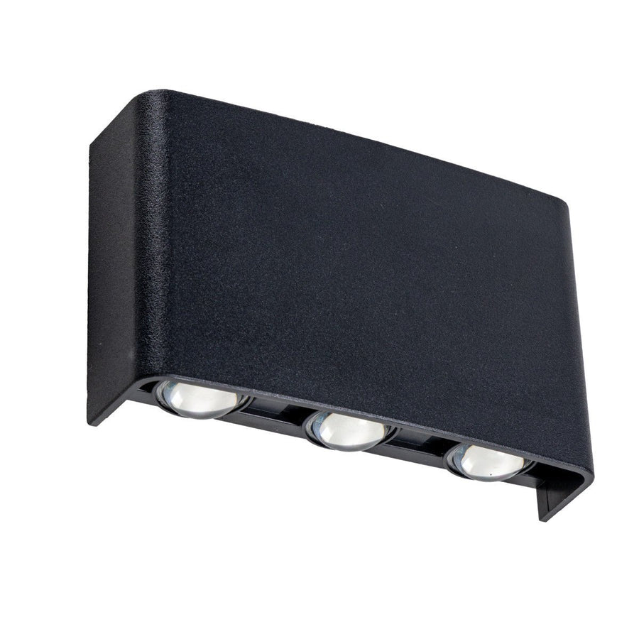 Außenleuchte mit Lichtquelle – Wandleuchte – 450 lm 2000 K/2700 K/4000 K – Schwarz – IP65 - lidstore.shop