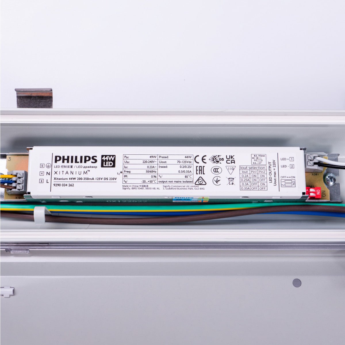 4 PACK - LED's Light Pro Philips TL Armatuur Strip 60 cm - Koppelbaar - Energielabel B - IP65 waterdicht - 2650 lm - 175lm/w TL verlichting LED.nl