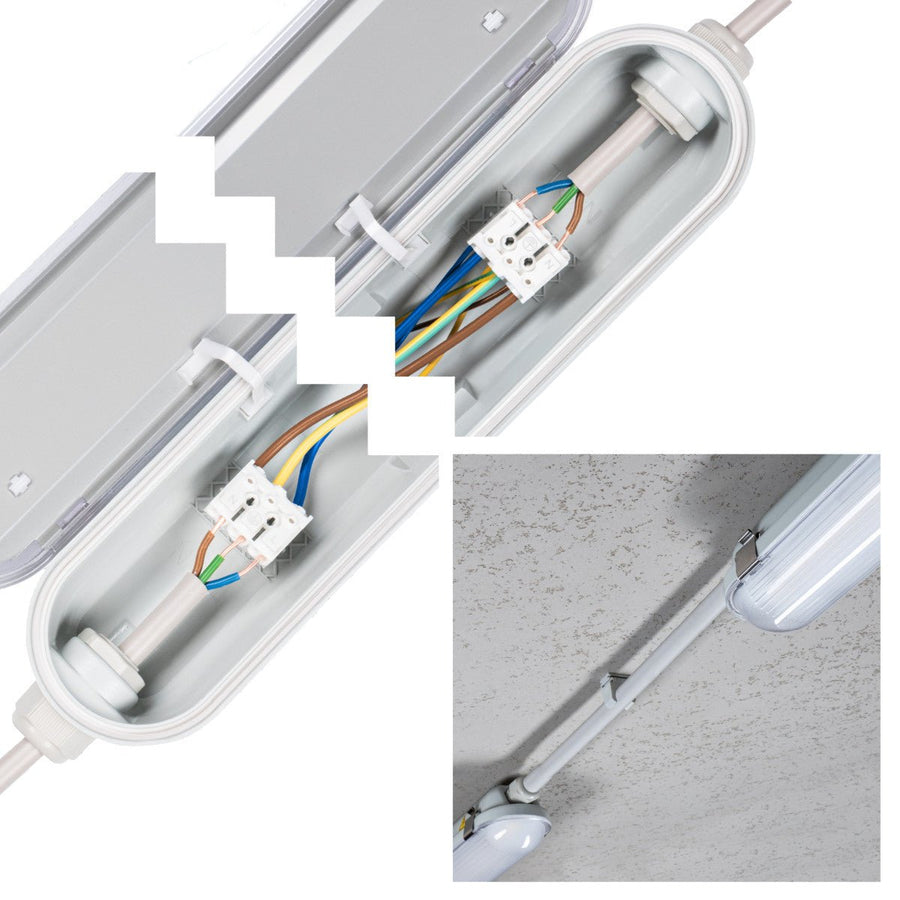 Elite LED TL Fixture Strip 60 cm - Energy label B - IP65 waterproof - 2650 lm - LED.nl