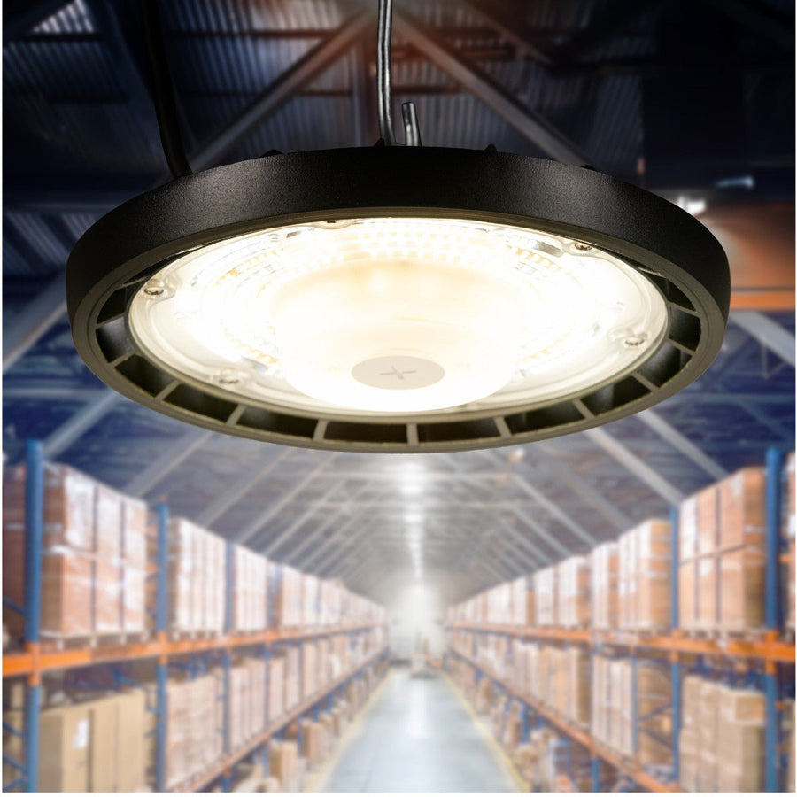 LED-Hallenleuchte – 100 W, 11000 lm, Farbtemperatur 3000 K/4000 K/6000 K, Leistungsregelung - lidstore.shop