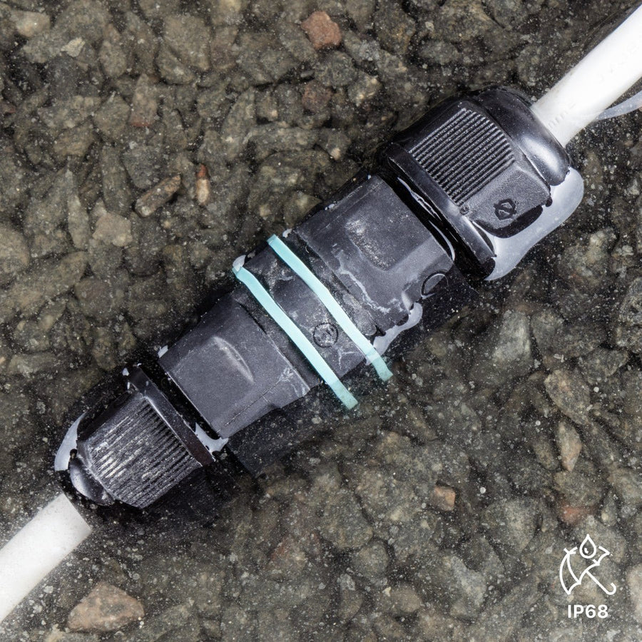Kabelverbinder I Verbinder - Für Kabel von 5 bis 10 mm - für den Außen- und Innenbereich - Schwarz - lidstore.shop