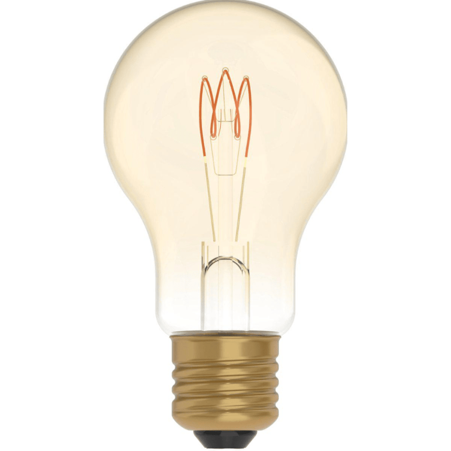 LED Lamp E27 gold - Vintage design - Dimmable extra warm white light - LED.nl