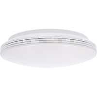 lidstore.shopckenleuchte rund 35 cm mit Ringen - Universell - Spritzwassergeschützt - Warmweißes Licht - lidstore.shop