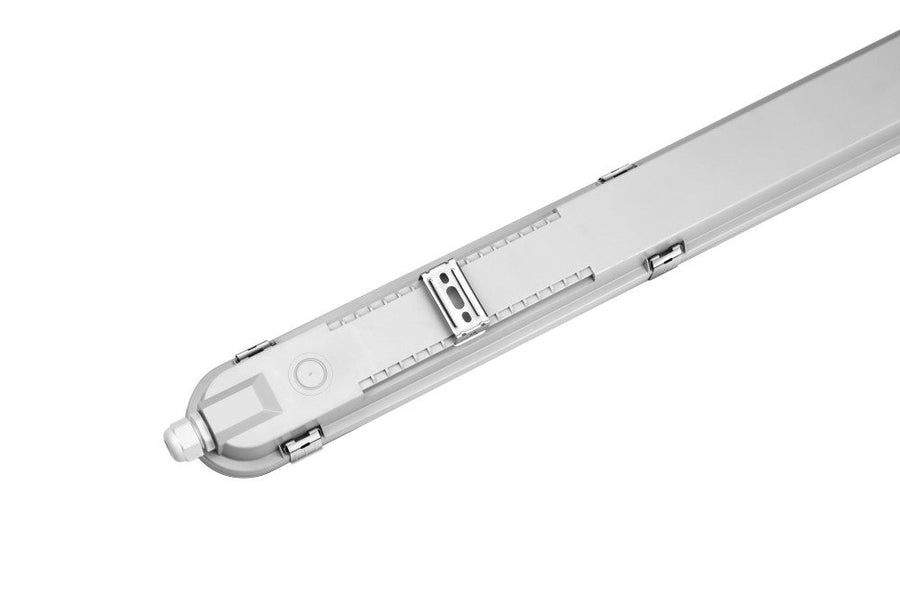 9er-Pack – LED-Leuchte mit LED-Streifen, verbindbar, Farbtemperatur/Leistungsauswahl – 180 lm/W, 39 W, 150 cm, 7020 lm, 3000 K/4000 K/6500 K – Schutzart IP65, IK08 - lidstore.shop