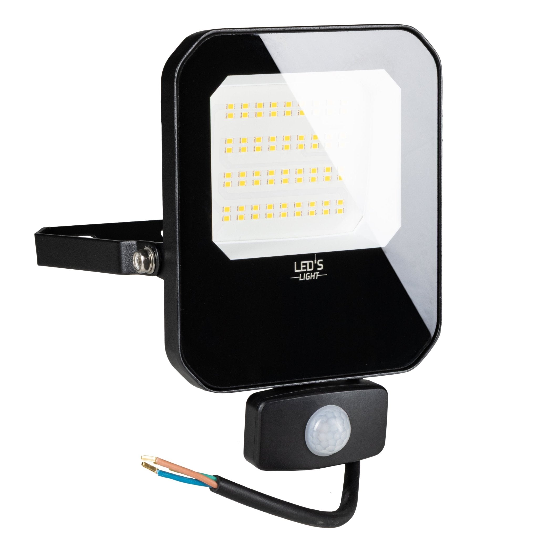 LED's Light Buitenlamp schijnwerper floodlight met bewegingssensor 4200lm - binnen en buiten - 30W Schijnwerpers LED.nl