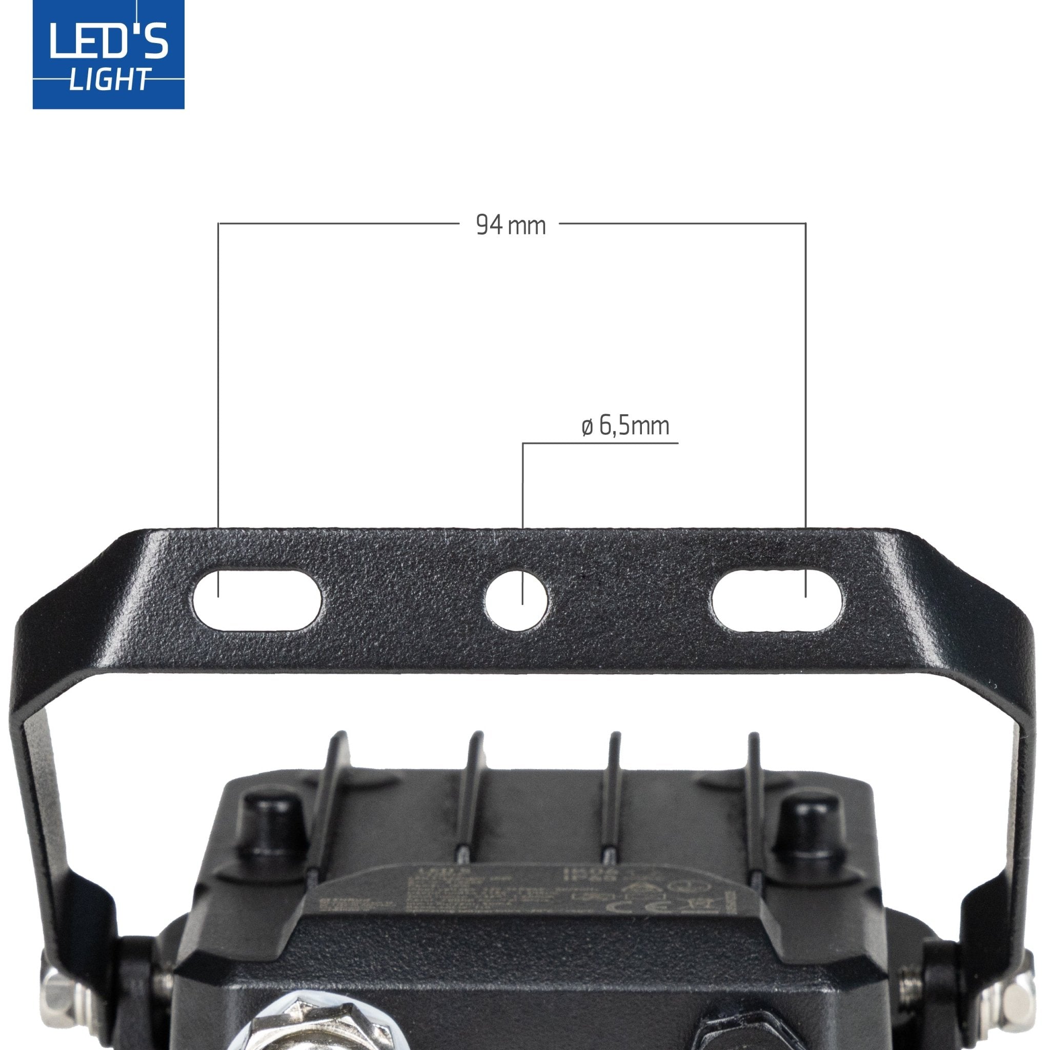 LED's Light Buitenlamp schijnwerper floodlight met bewegingssensor 4200lm - binnen en buiten - 30W Schijnwerpers LED.nl