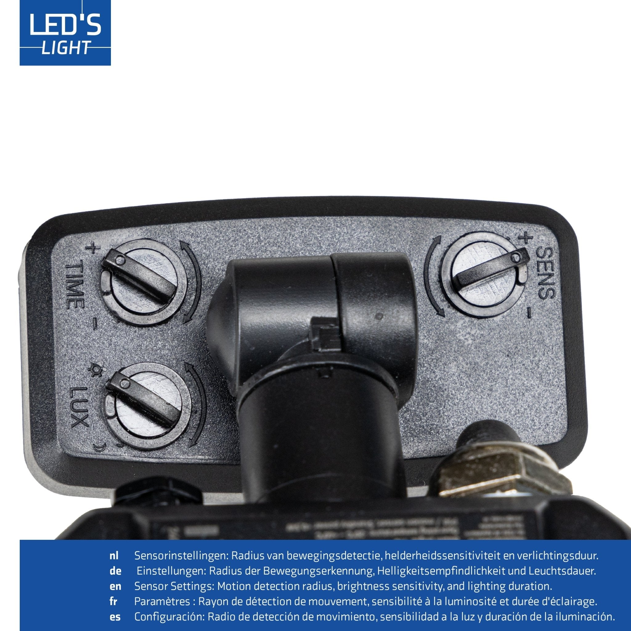 LED's Light Buitenlamp schijnwerper floodlight met bewegingssensor 4200lm - binnen en buiten - 30W Schijnwerpers LED.nl