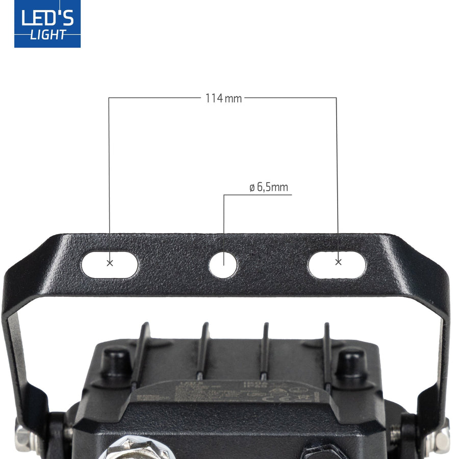 LED-Außenstrahler mit Bewegungsmelder, 7000 lm – für Innen und Außen – 50 W - lidstore.shop