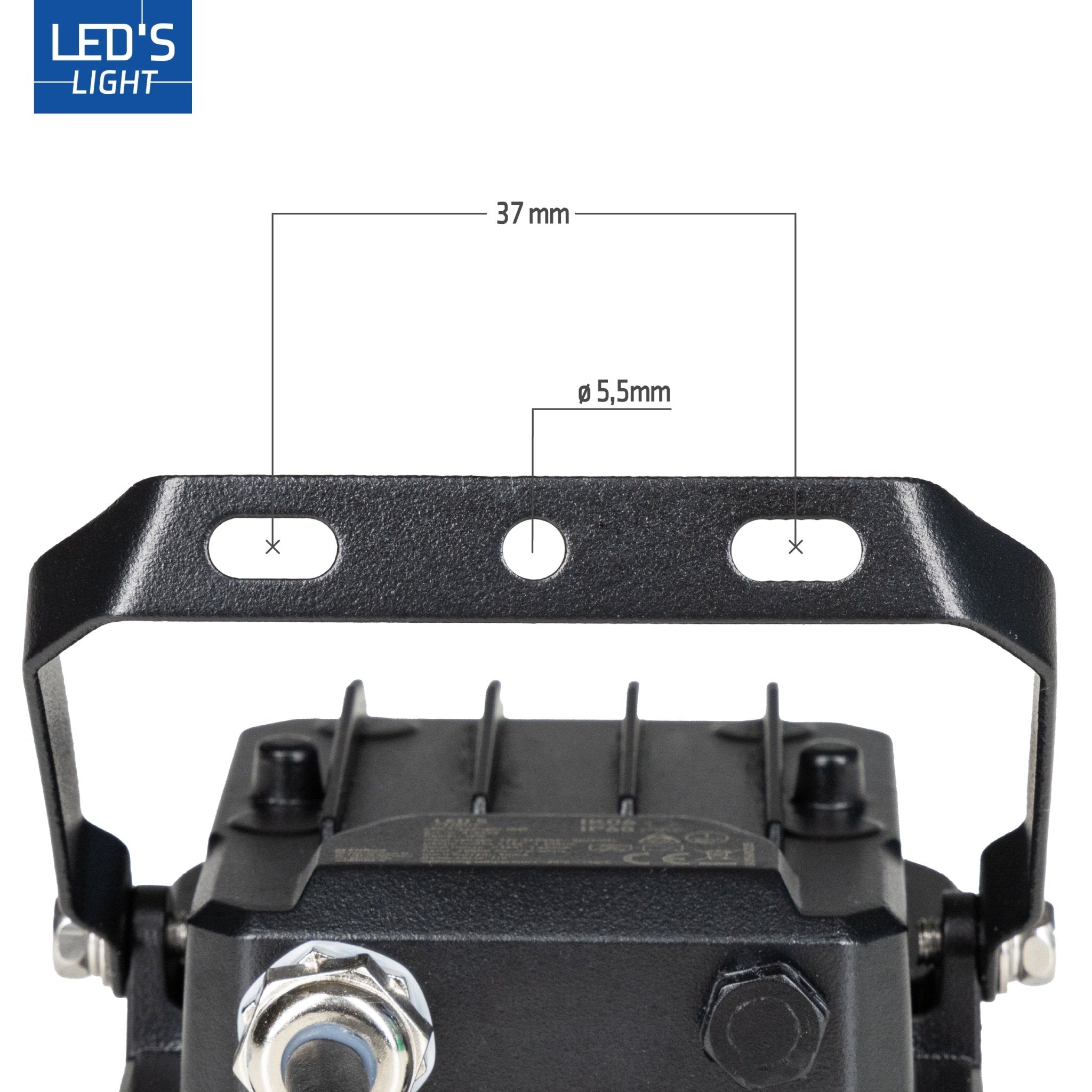 LED's Light Buitenlamp schijnwerper 1400 - voor binnen en buiten - 10W Schijnwerpers LED.nl