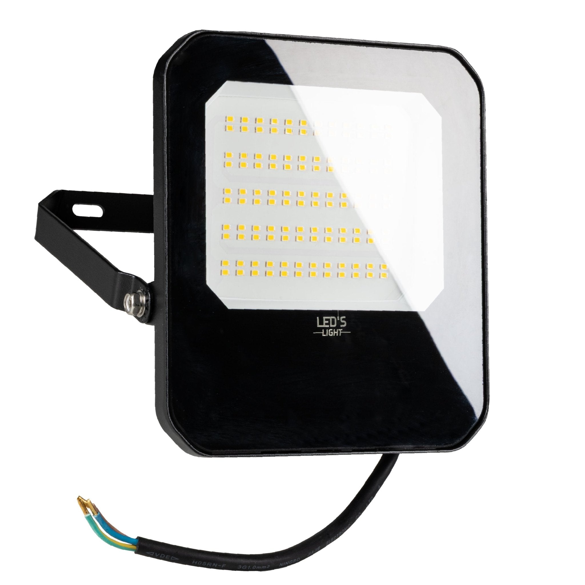 LED's Light Buitenlamp schijnwerper floodlight 7000lm - voor binnen en buiten - 50W Schijnwerpers LED.nl