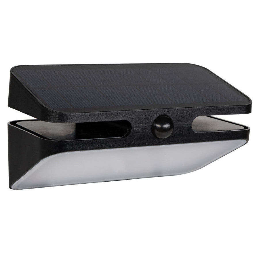 LED-Solar-Außenleuchte Light Deco – 600 lm, 2700 K – Schwarz – IP54 – Sensor - lidstore.shop