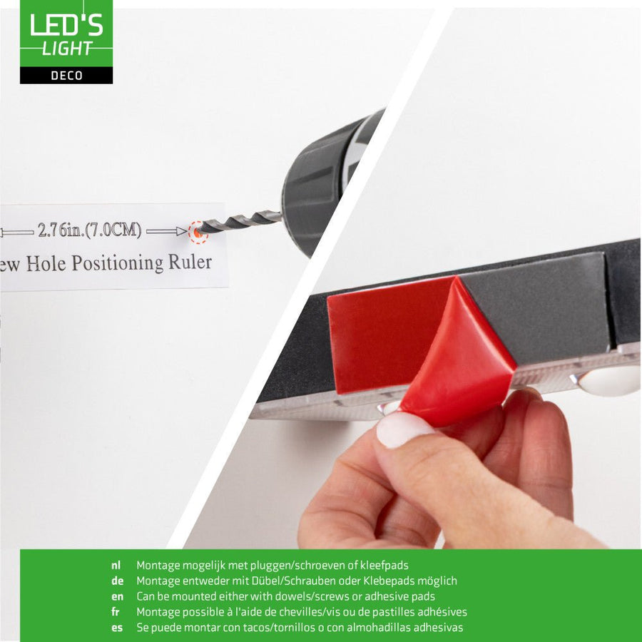 LED-Solar-Außenleuchte mit Dekolicht – Zaunbeleuchtung – 2 Stück - lidstore.shop