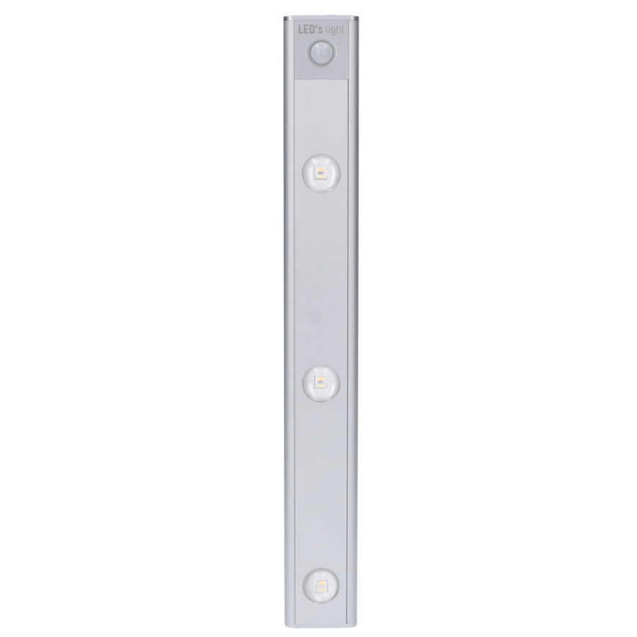 LED-Unterbauleuchte EasyFix mit Bewegungssensor – RGB-Funktion – 3 Lichtpunkte – kabellos und wiederaufladbar – 35 cm - lidstore.shop