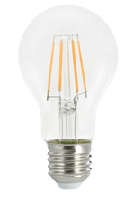 LED's Light LED Lamp E27 - Standaard model peertje - 7W vervangt 60W - Transparant glas Lichtbronnen LED.nl