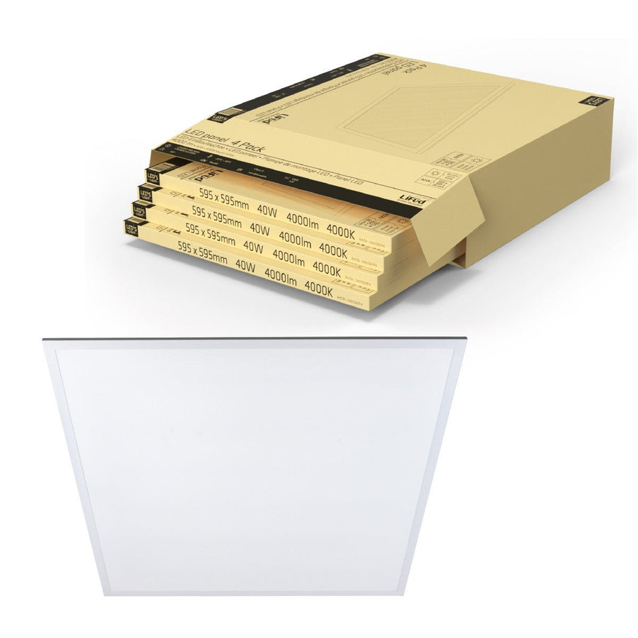 LED's Light LED Panel 60 x 60 cm - Square - Cool white (4000K) - 4000 Lumen - 40W - LED.nl