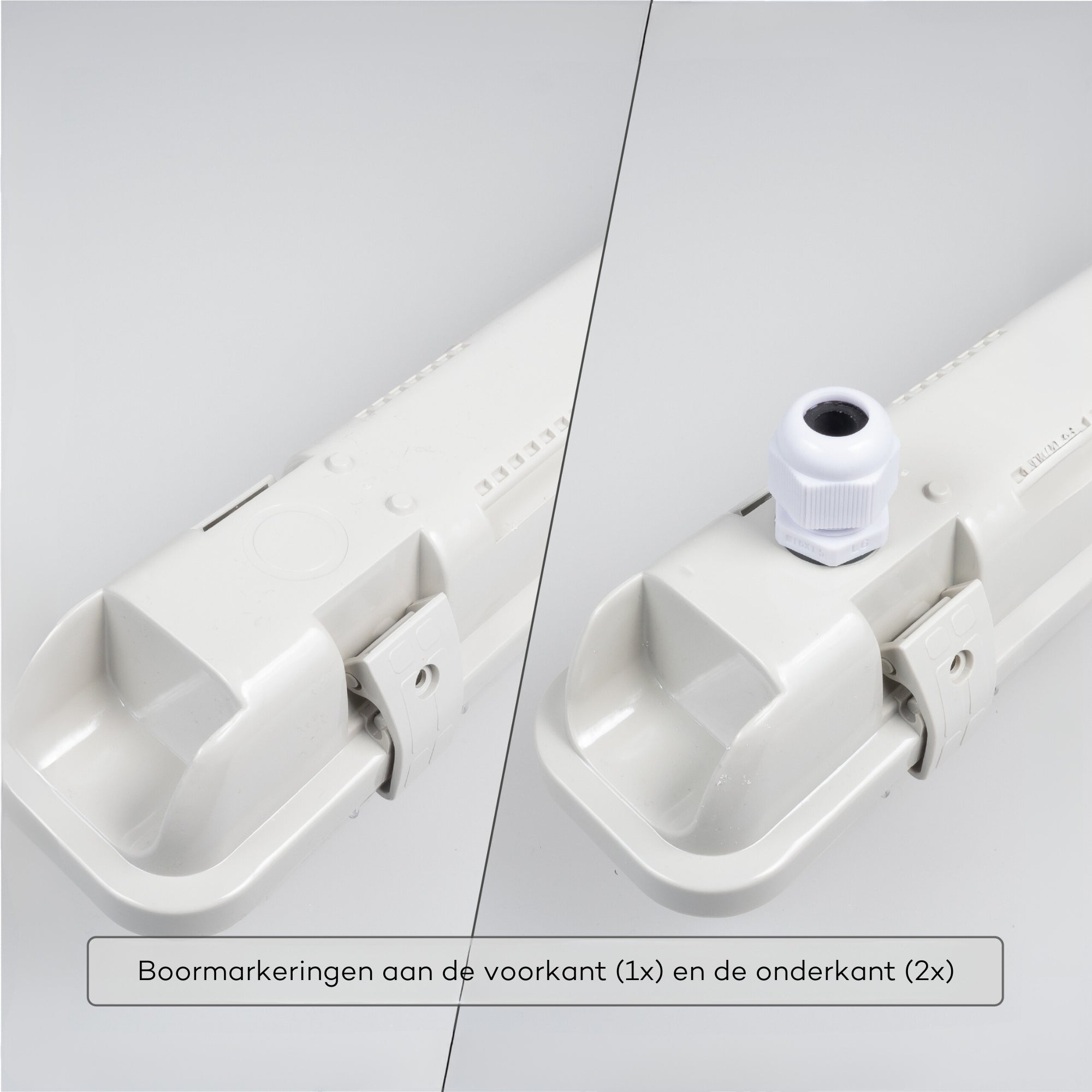 LED's Light LED TL armatuur 120 cm compleet met LED TL buis - 2160lm - 4000K - IP65 TL verlichting LED.nl