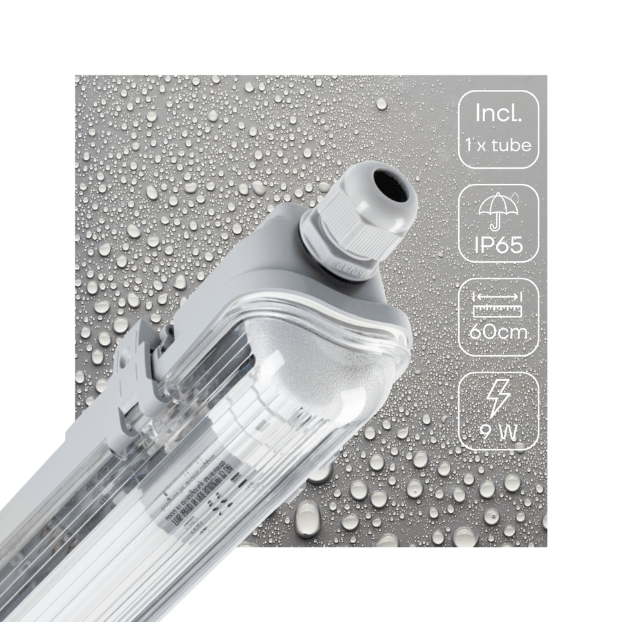 LED's Light LED TL fixture 60 cm complete with LED TL tube - 900 lm - LED.nl