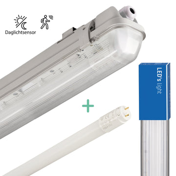 LED's Light LED TL fixture with sensor 120 cm - Motion sensor and night sensor - Waterproof - 2100 lm - LED.nl