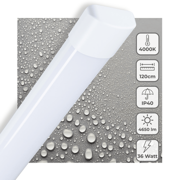LED's Light LED TL Lampe 120 cm für den Innenbereich - Komplette LED TL Beleuchtung - 4650 lm - lidstore.shop