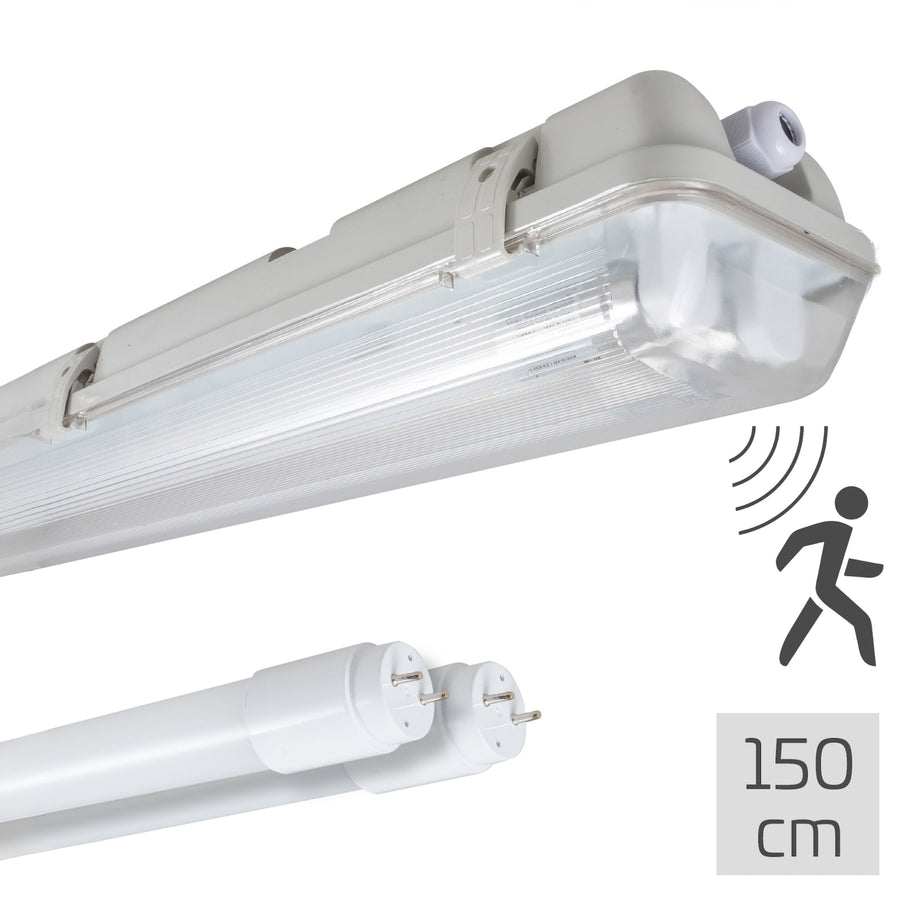 LED's Light LED TL light bar with sensor 120 cm - Motion sensor and night sensor - Waterproof - 4200 lm - LED.nl