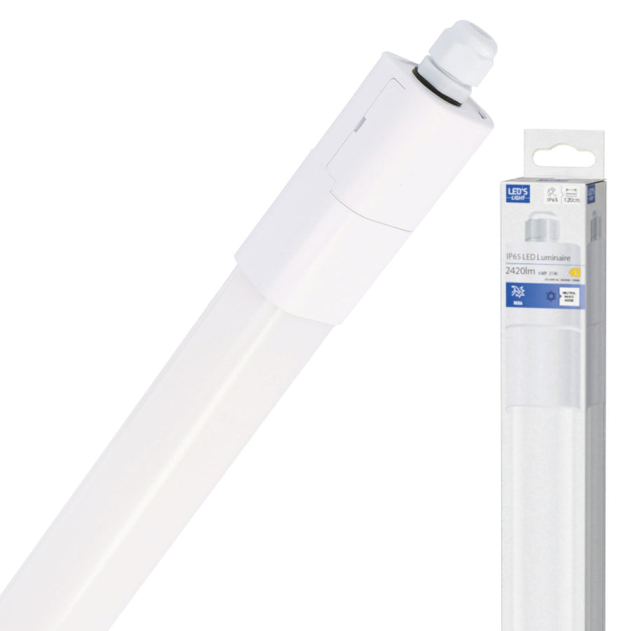 LED's Light LED TL Beleuchtung komplett 120 cm - Für den Außen- und Innenbereich geeignet - 2420 lm - lidstore.shop