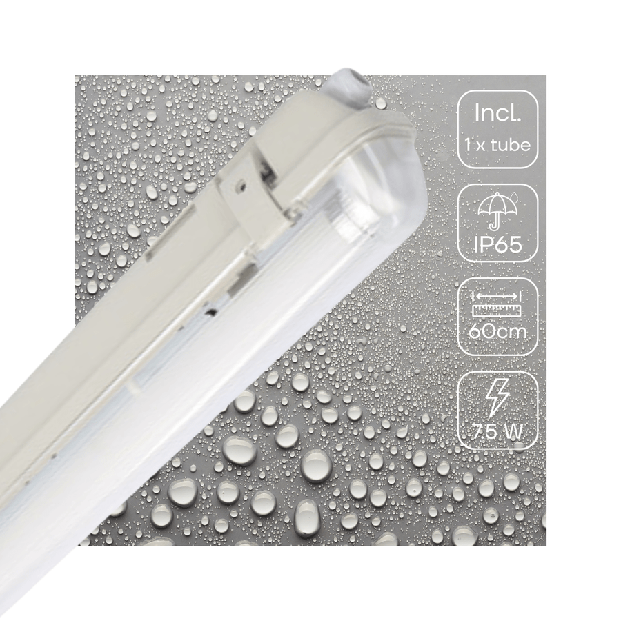LED's Light LED TL lighting with sensor 60 cm - Motion sensor and night sensor - Waterproof - 1100 lm - LED.nl