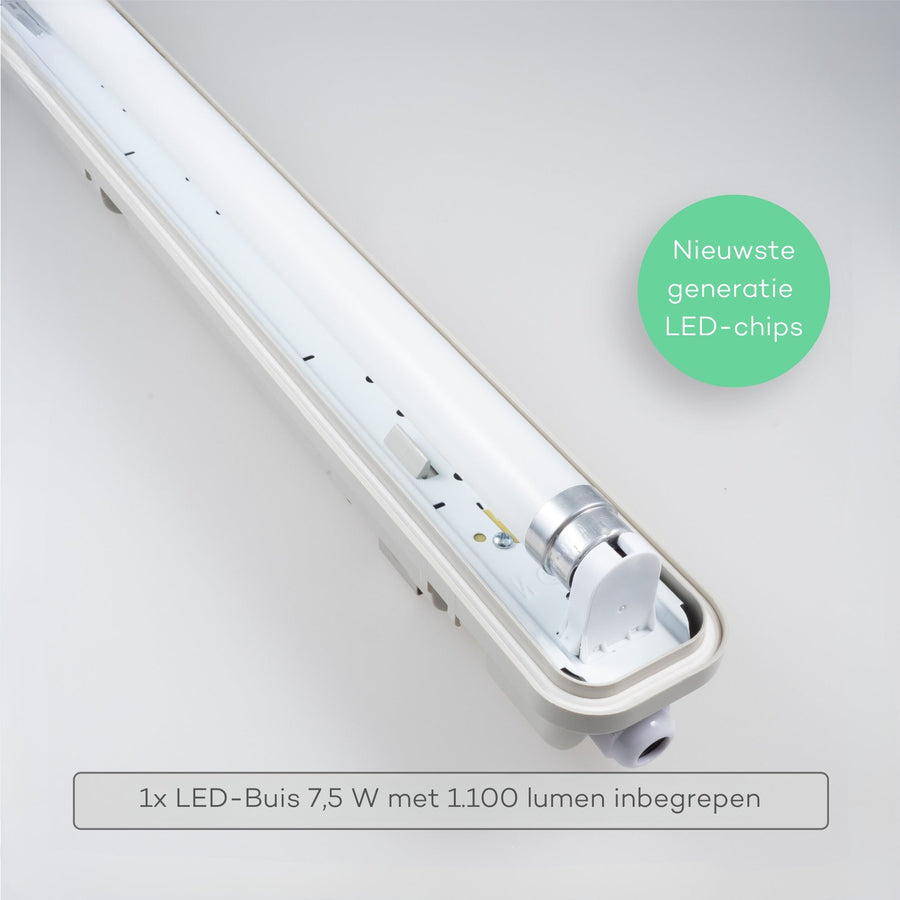 LED's Light LED TL lighting with sensor 60 cm - Motion sensor and night sensor - Waterproof - 1100 lm - LED.nl
